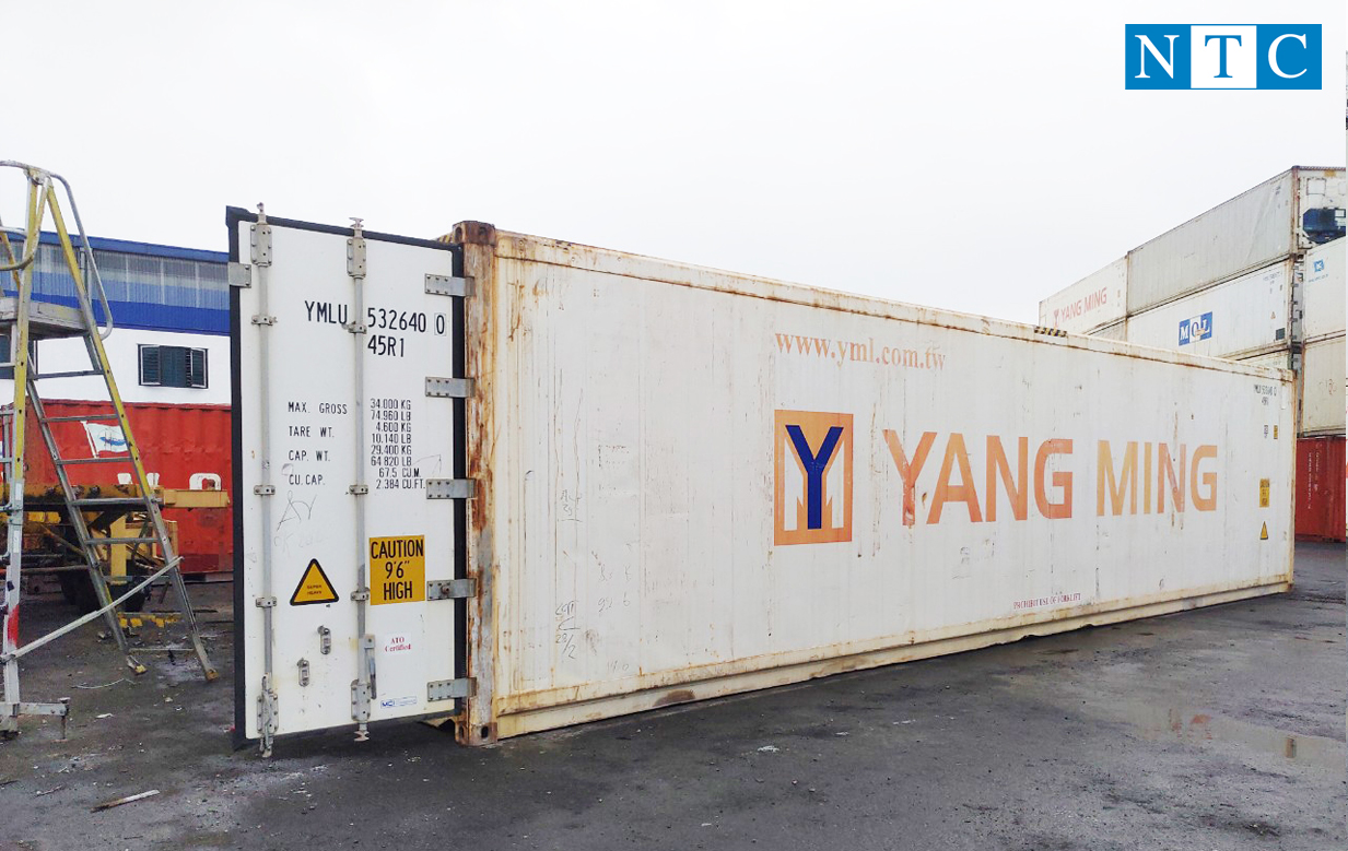 Container phía Bắc chuyên mua bán và cho thuê container lạnh 40ft tại Long An