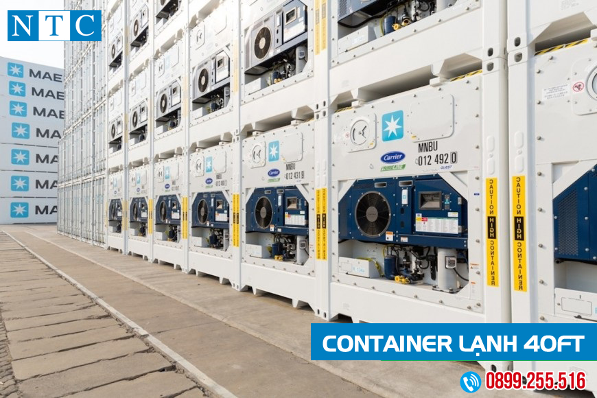 Container phía Bắc chuyên mua bán và cho thuê container lạnh 40ft tại Bắc Ninh