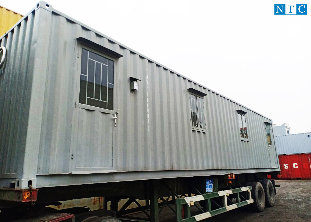 Container văn phòng dễ dàng di chuyển, linh động 