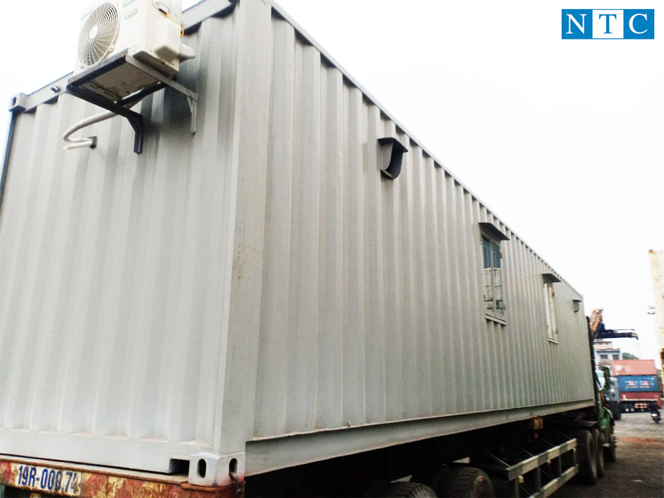 Tiết kiệm chi phí, bền bỉ, dễ dàng linh động di chuyển với container văn phòng 