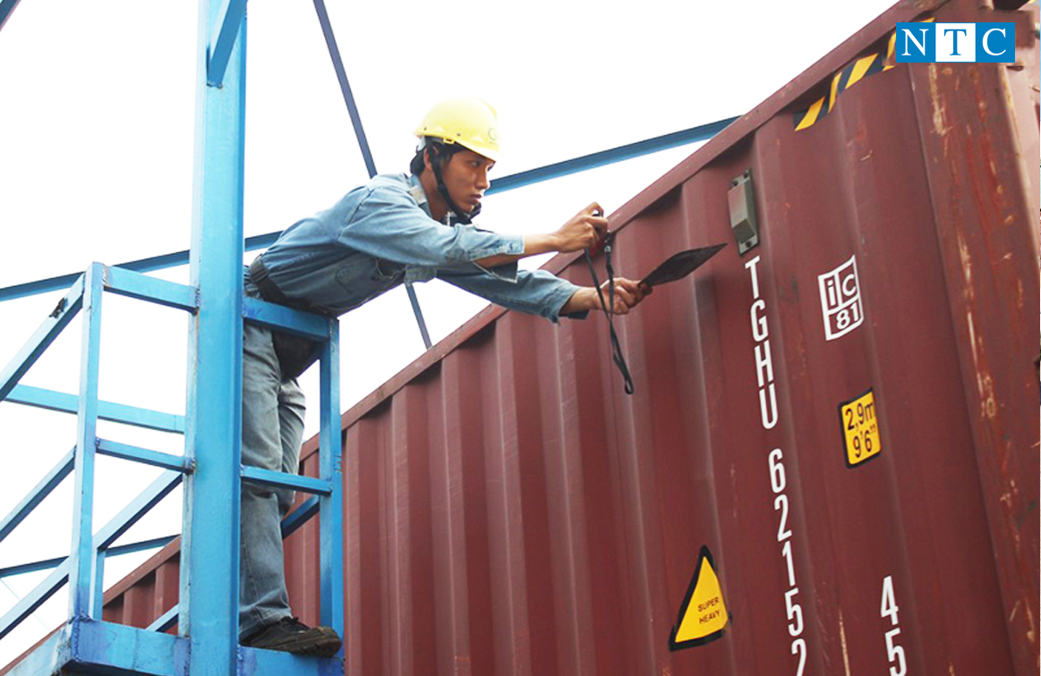 NTC Container - địa chỉ sửa chữa container kho, container lạnh chất lượng tại Đồng Nai. Hotline: 0966.672.622