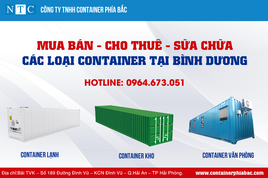 container giá tốt tại Bình Dương