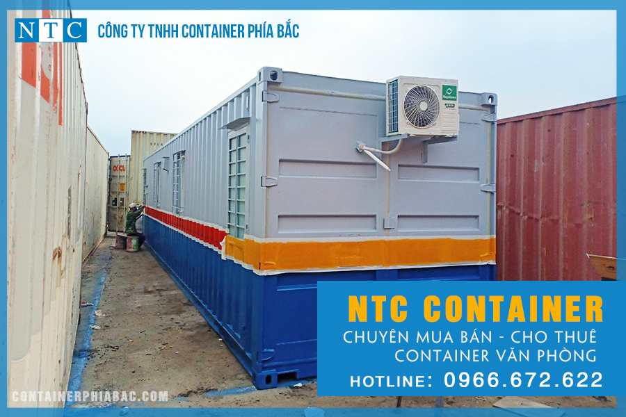 NTC Container mua bán container văn phòng tại Bình Phước uy tín, giá tốt. Hotline: 0966.672.622