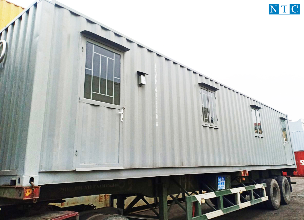 Linh động, dễ dàng di chuyển với container văn phòng cũ tại NTC Container 